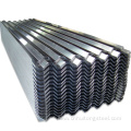 Corrugated sheet galvanized steel construction material